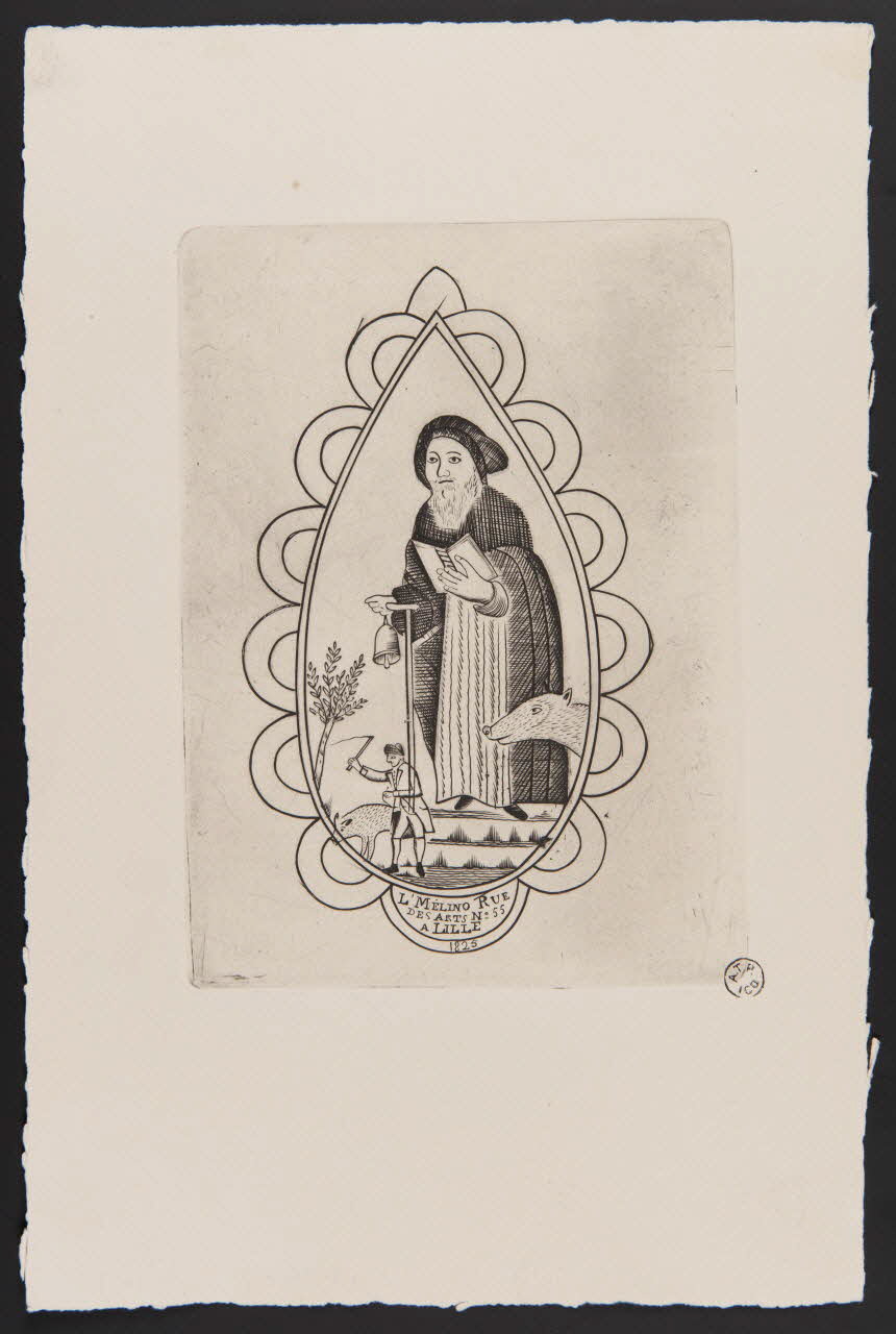 blason de corporation Saint Antoine 1958.4.36 Photo