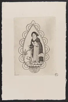 blason de corporation Saint Antoine 1958.4.36 Photo