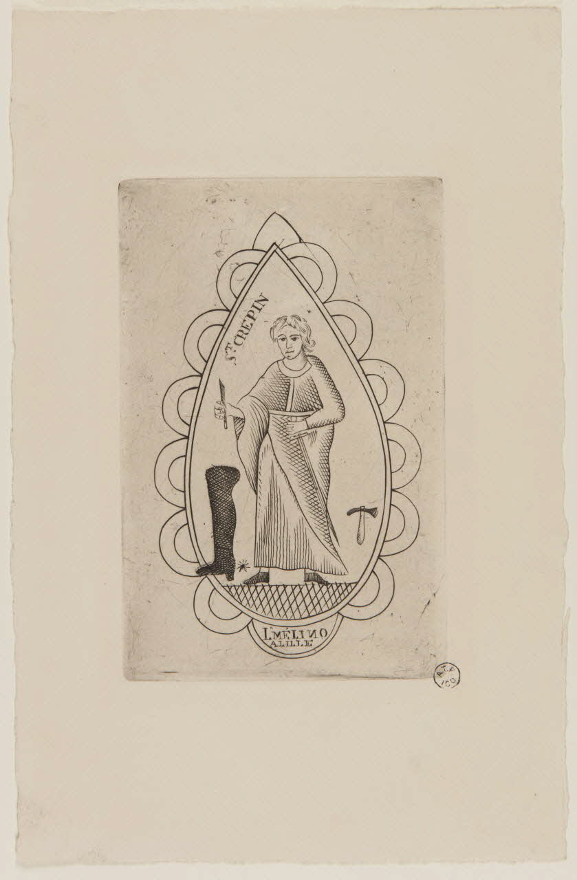 blason de corporation ST. CREPIN 1958.4.37 Photo