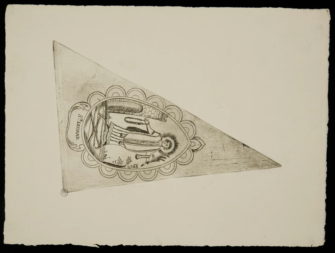 blason de corporation ST. LEONAR 1958.4.40 Photo