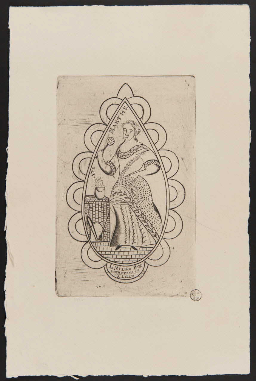 blason de corporation S.TE MARTHE 1958.4.6 Photo