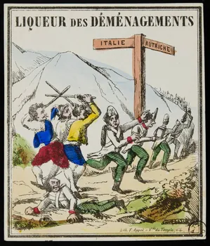 étiquette publicitaire LIQUEUR DES DEMENAGEMENTS 1958.44.106 Photo