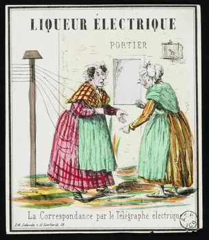 étiquette publicitaire LIQUEUR ELECTRIQUE 1958.44.74 Photo