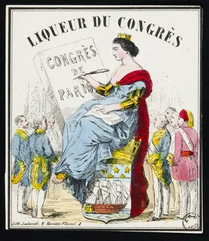 étiquette publicitaire LIQUEUR DU CONGRES 1958.44.76 Photo