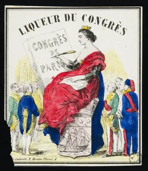 étiquette publicitaire LIQUEUR DU CONGRES 1958.44.77 Photo