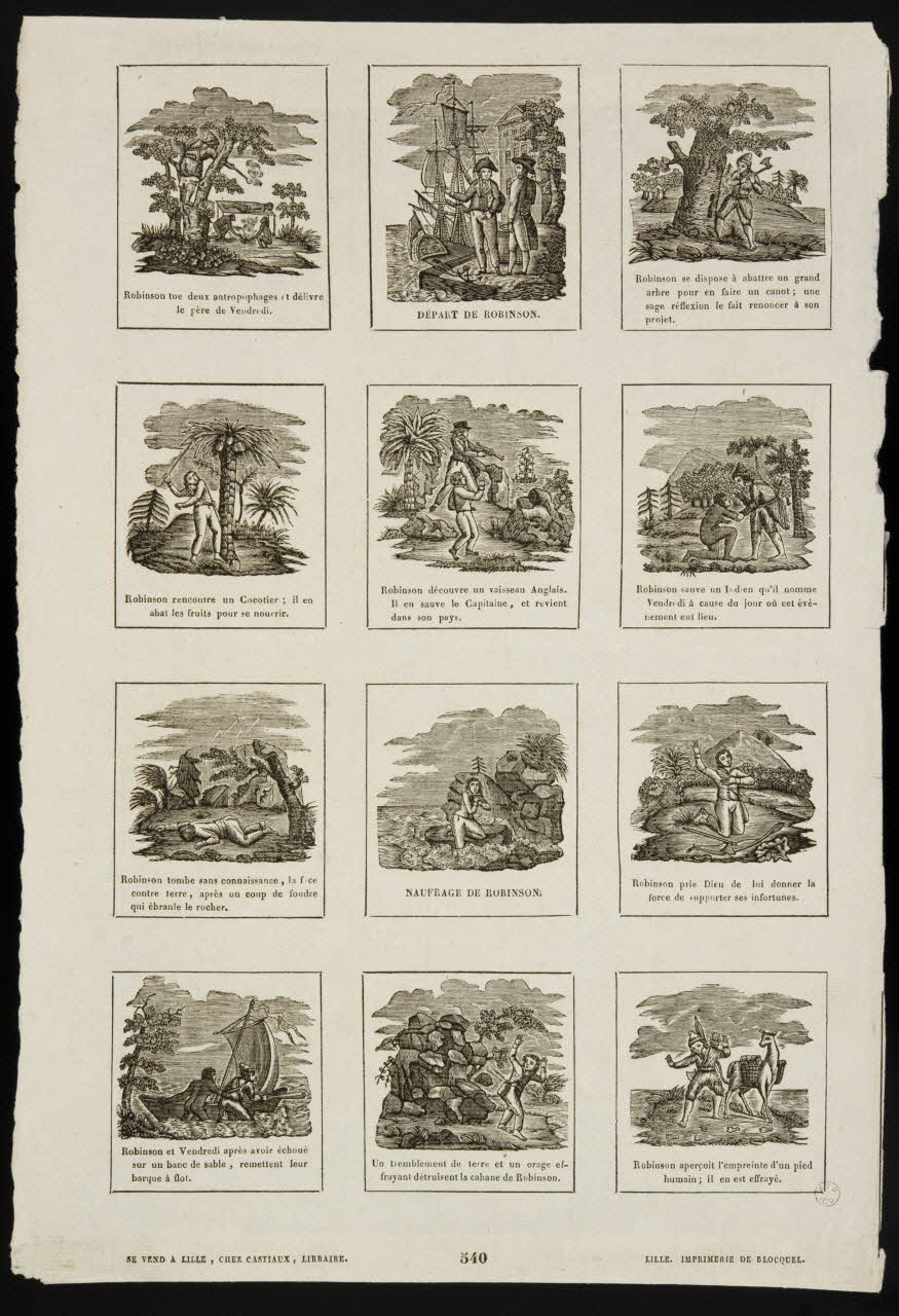 imagerie ancienne ROBINSON 1958.52.26 Photo