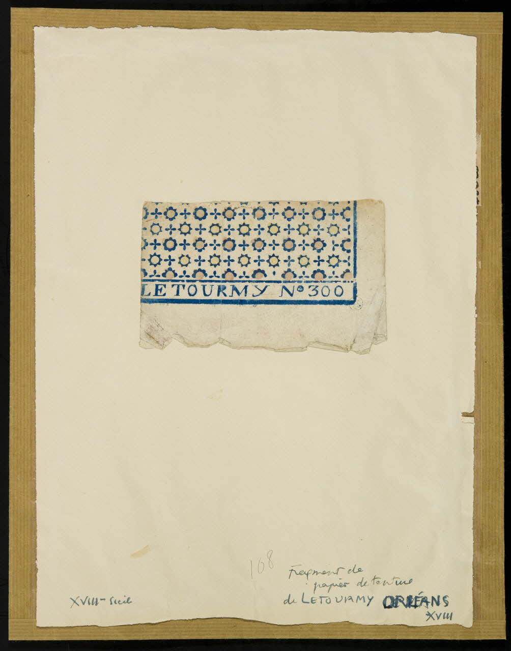 Jean-Baptiste Letourmy imagerie ancienne Dominoterie Orléans 1774-1800 1958.52.33 Photo