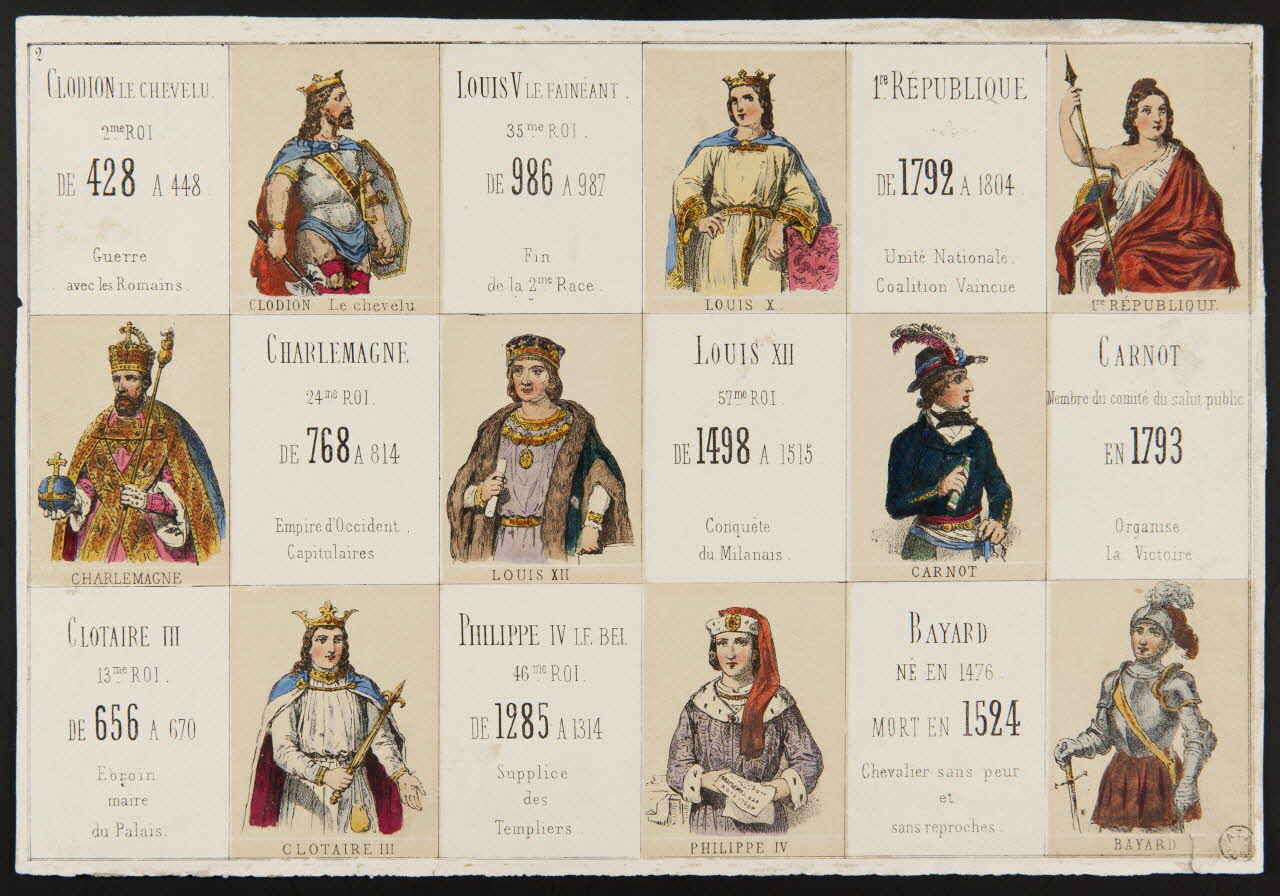 estampe Rois de France 1958.52.40 Photo