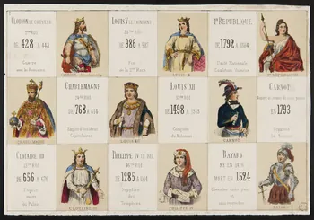 estampe Rois de France 1958.52.40 Photo