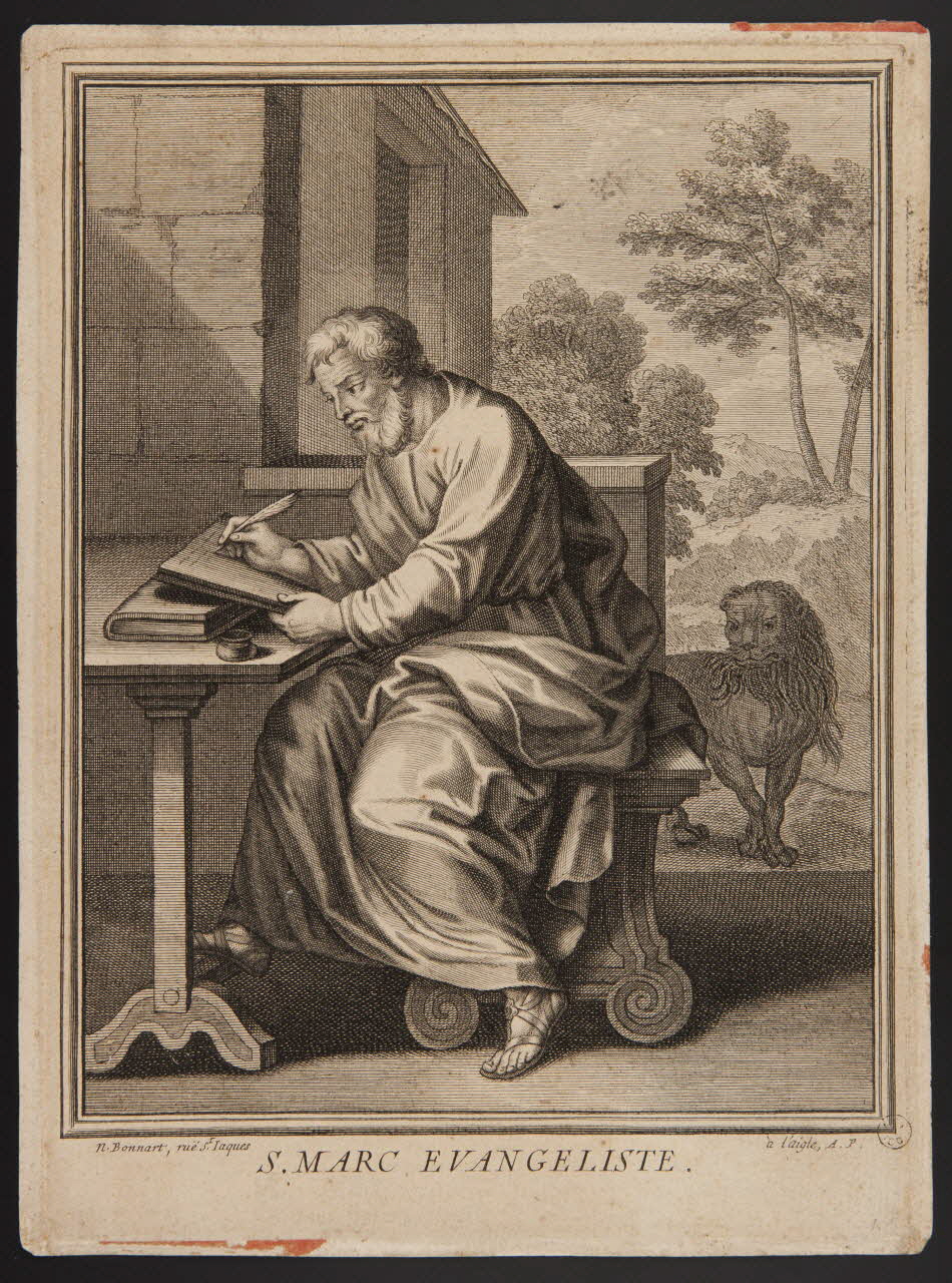 estampe S. MARC EVANGELISTE. 1958.52.48 Photo