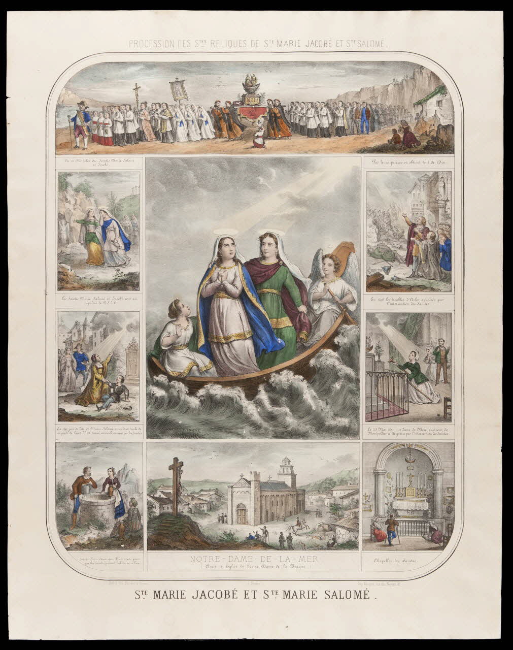 estampe STE MARIE JACOBE ET STE MARIE SALOME. 1959.110.353 Photo