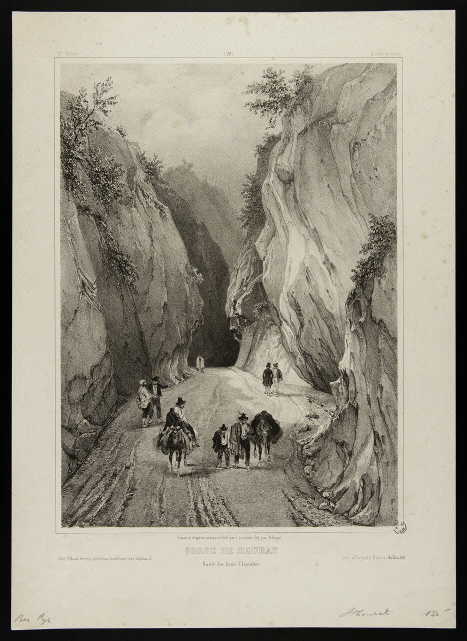 estampe GORGE DE HOURAT 1959.114.17 Photo