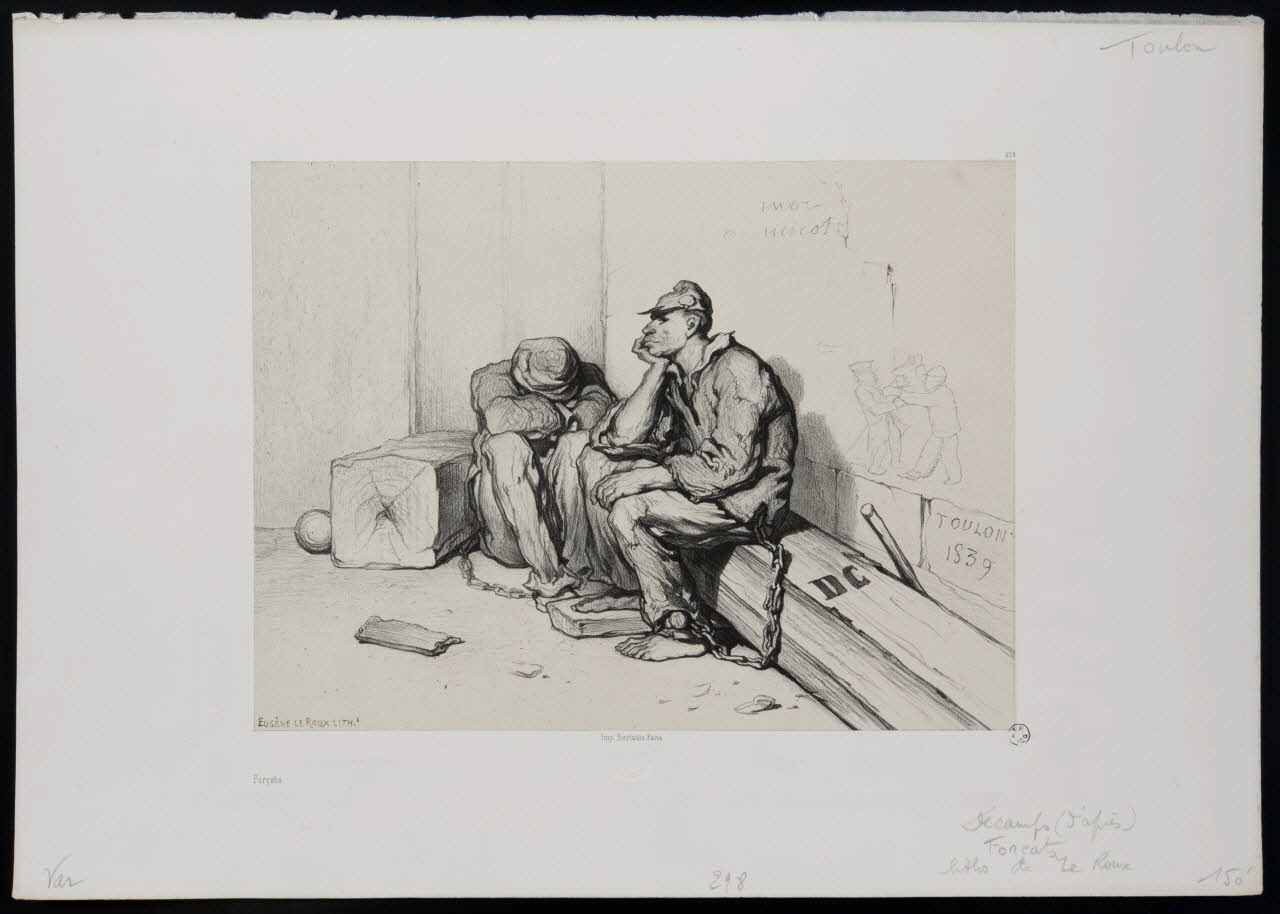 estampe Forçats 1959.114.2 Photo