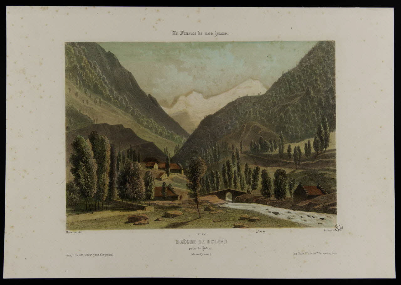 estampe BRECHE DE ROLAND 1959.114.21 Photo