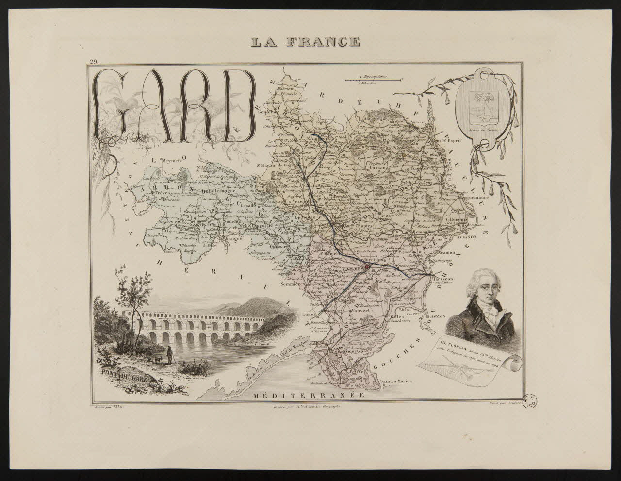 estampe LA FRANCE  GARD 1959.115.1 Photo