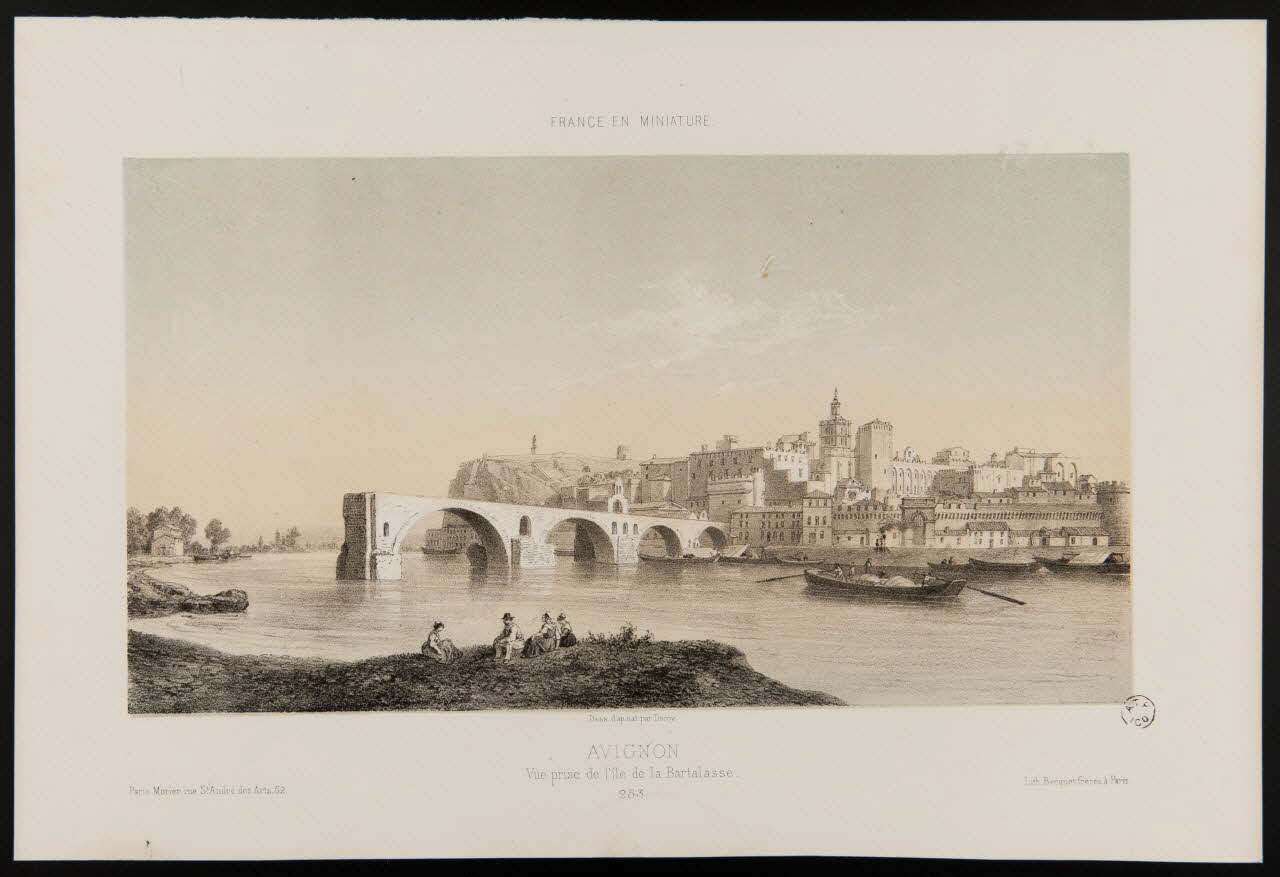 estampe AVIGNON. 1959.115.6 Photo