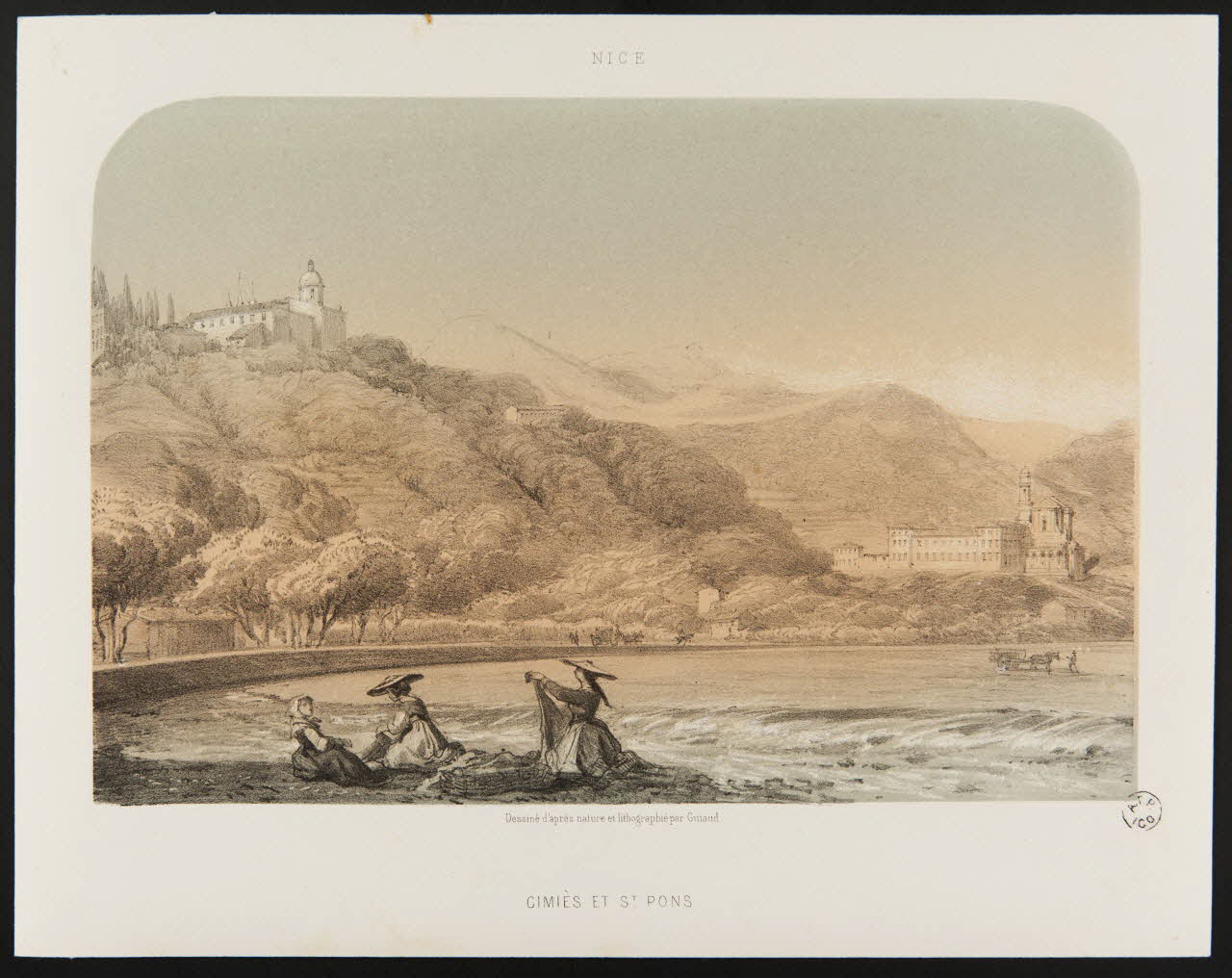 estampe NICE  CIMIES ET ST. PONS 1959.115.7 Photo