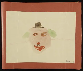 dessin Tête de cochon 1959.126.24 Photo
