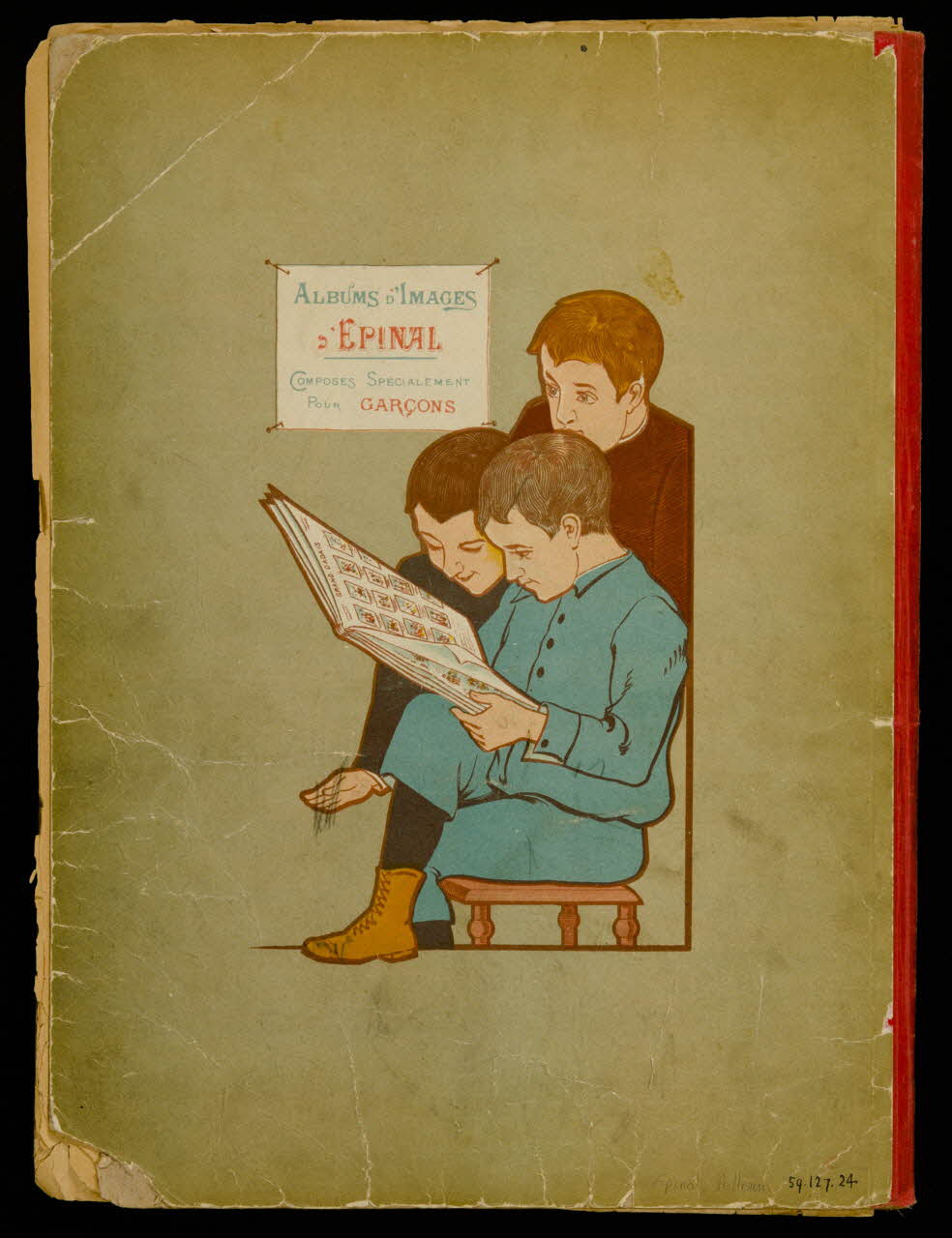 Album IMAGES D'EPINAL  COMPOSE POUR GARCONS n°1 1959.127.24.1/50 Photo