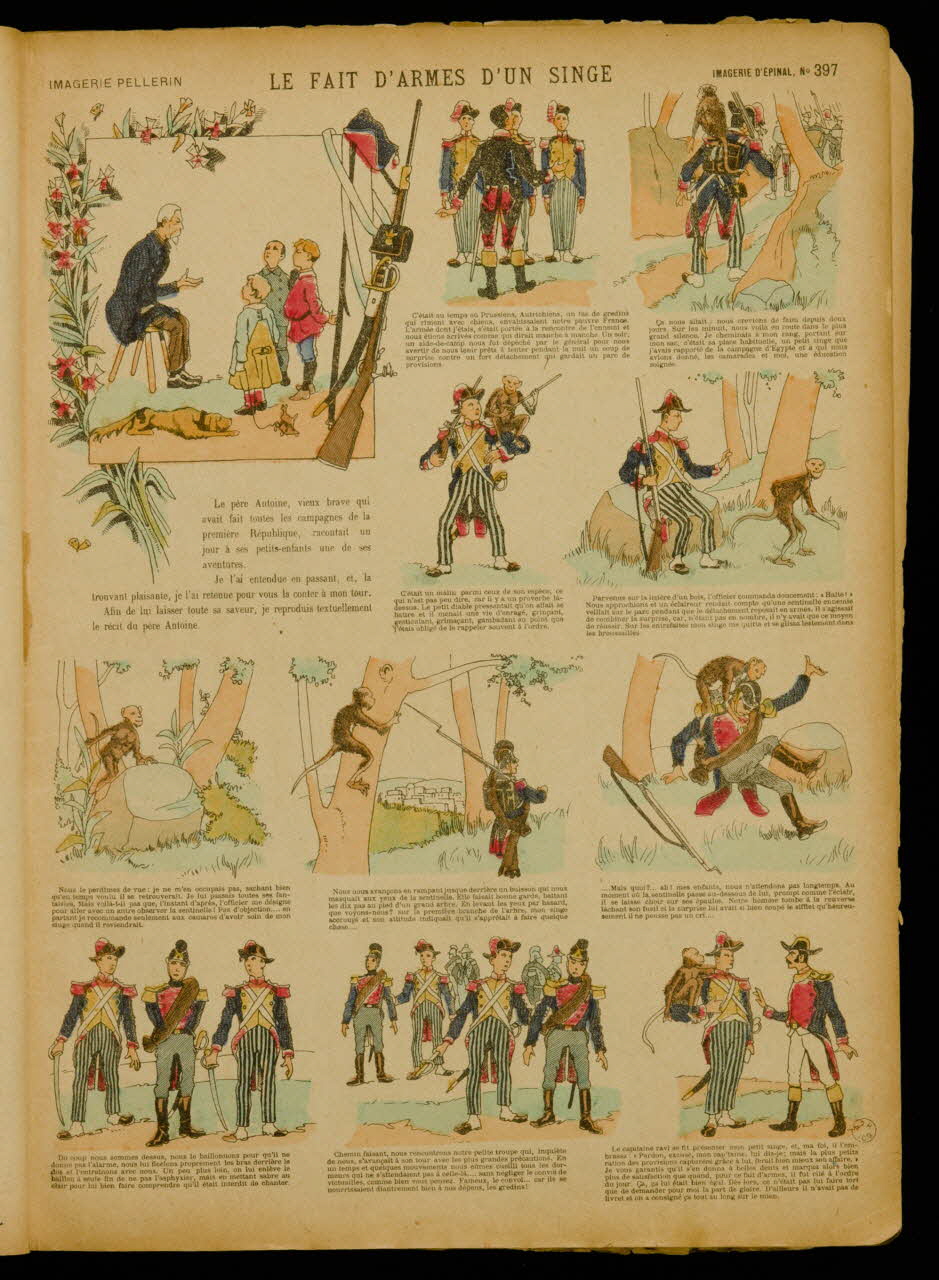 album LE FAIT D'ARMES D'UN SINGE 1959.127.24.15 Photo