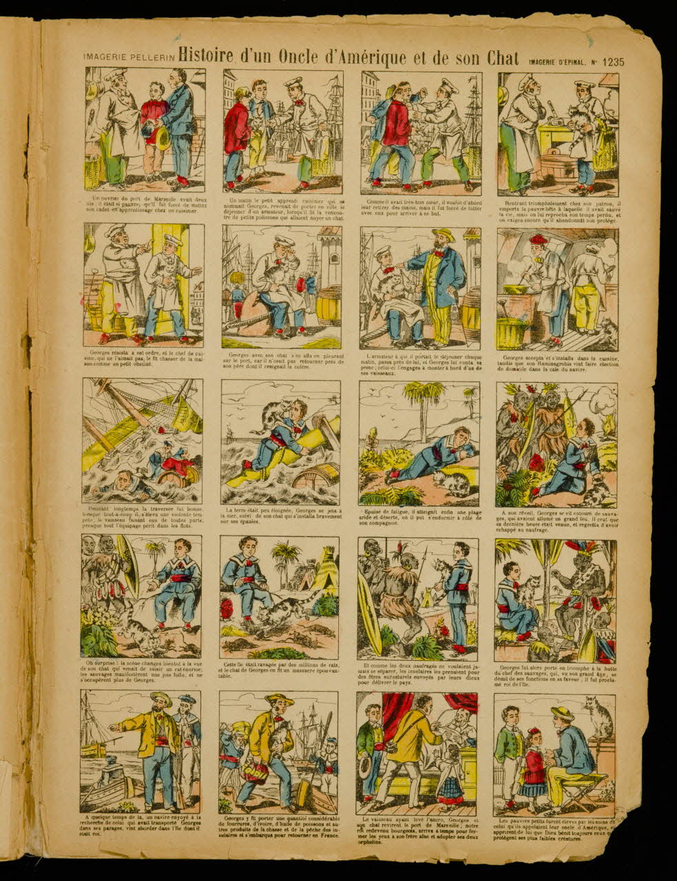 album Histoire d'un Oncle d'Amérique et de son Chat 1959.127.24.50 Photo