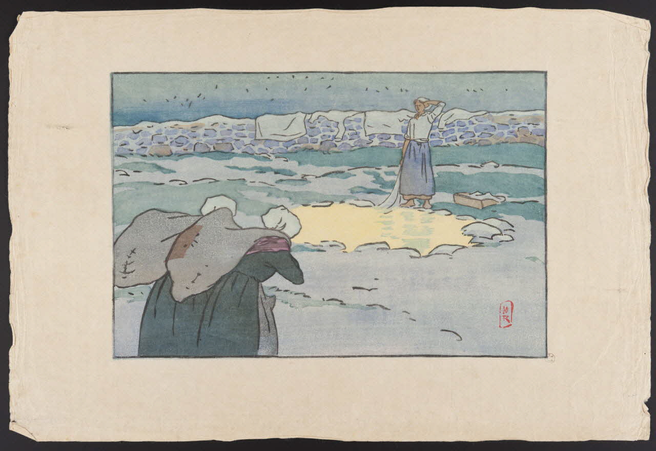 estampe Les lavandières 1959.143.2 Photo