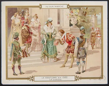 Vallet-Minot et Cie carte réclame chromo Paris 1900-1914 1959.17.10 Photo