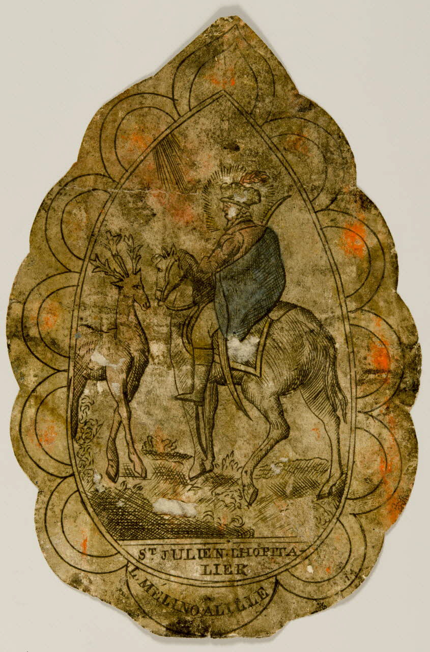 Louis Antoine Joseph Mélino imagerie ancienne ST. JULIEN, L'HOPITA  LIER Lille 1821-1837 1959.34.1 Photo