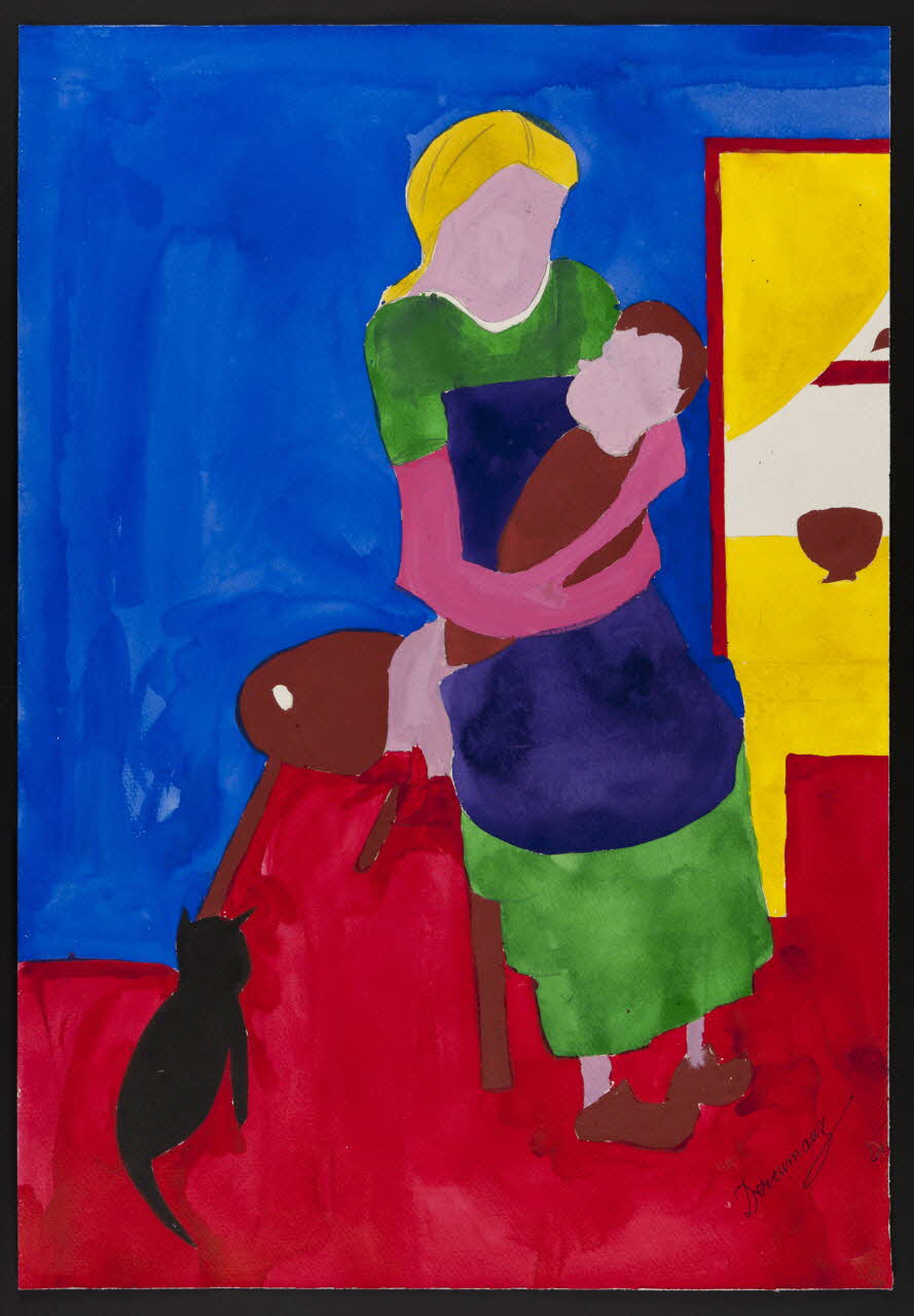 enfant Dereumaux dessin d'enfant Le p'tit Quinquin Ronchin 1959 1959.46.2 Photo