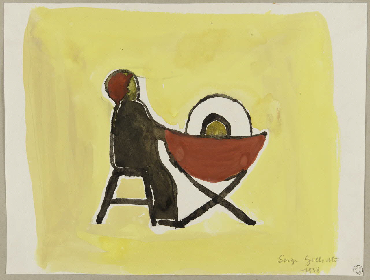 Serge Gillodts dessin d'enfant Le p'tit Quinquin Lambersart 1958 1959.46.4 Photo