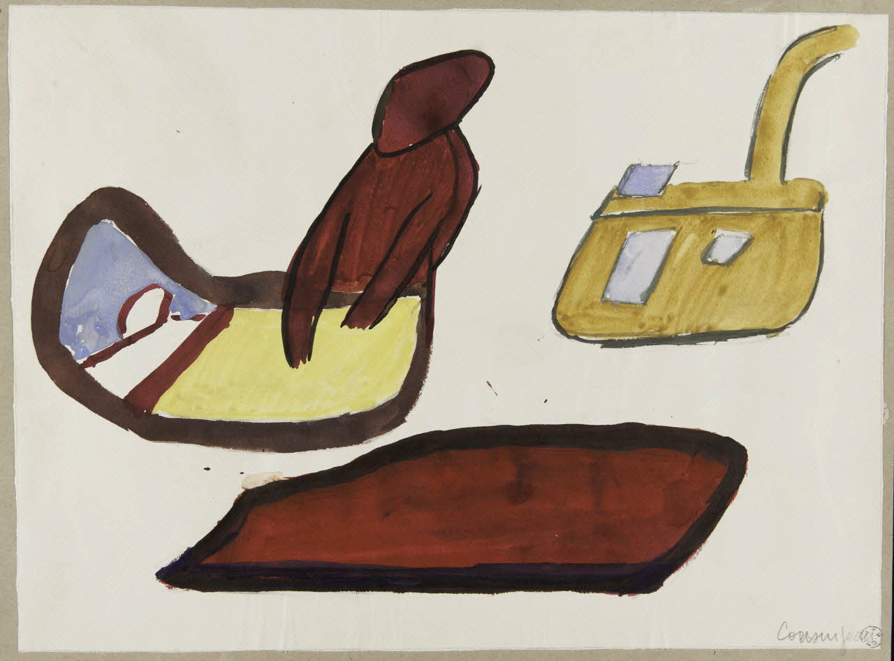 enfant Cousin, Jean dessin d'enfant Le p'tit Quinquin Lambersart 1959 1959.46.6 Photo