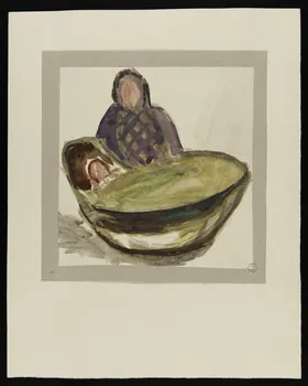Serge Gillodts dessin d'enfant Le p'tit Quinquin Lambersart 1959 1959.46.8 Photo