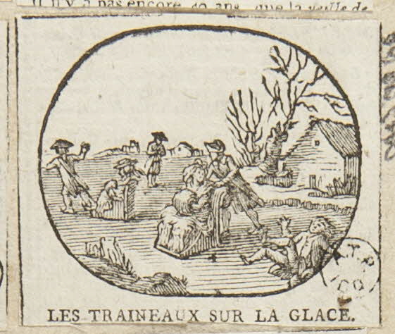 album LES TRAINEAUX SUR LA GLACE. 1959.66.130 Photo