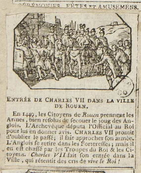 album ENTREE DE CHARLES VII DANS LA VILLE DE ROUEN. 1959.66.169 Photo