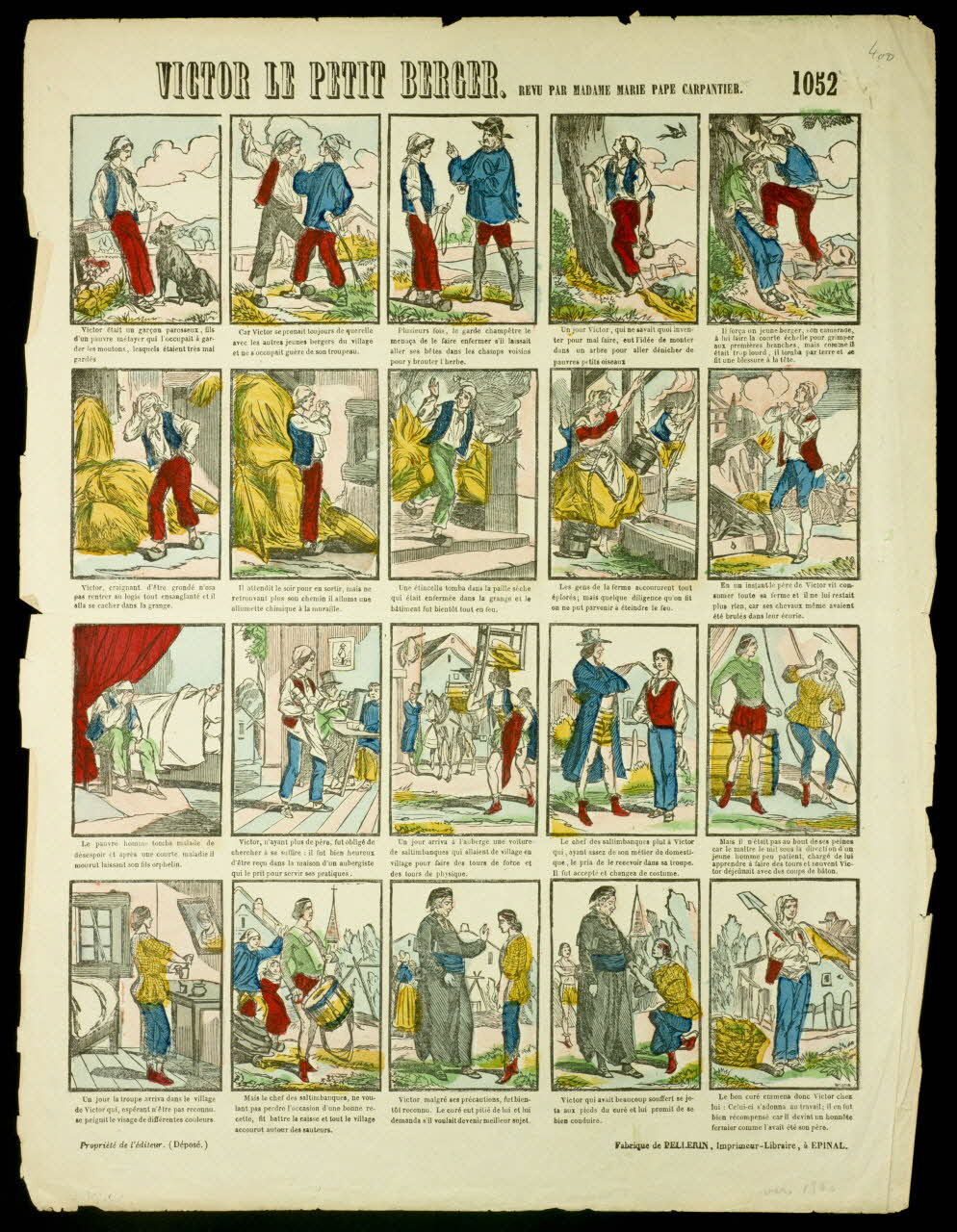 estampe VICTOR LE PETIT BERGER 1959.74.6 Photo