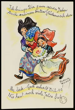 dessin Der liebe Gott erhalt Dich so 1960.10.2  Photo