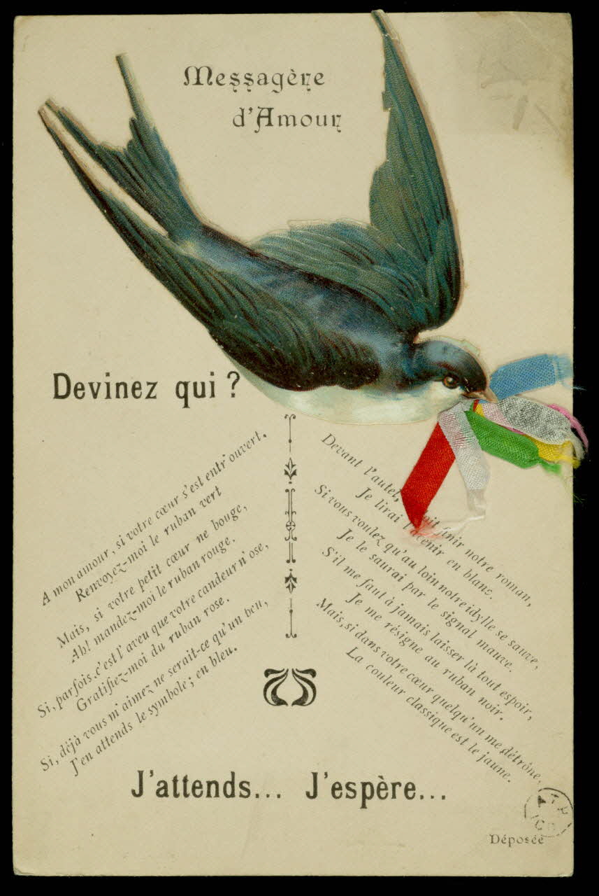estampe Messagère  d'Amour 1960.109.8 Photo