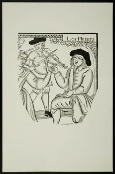 estampe Les Plaisirs 1960.11.3  Photo