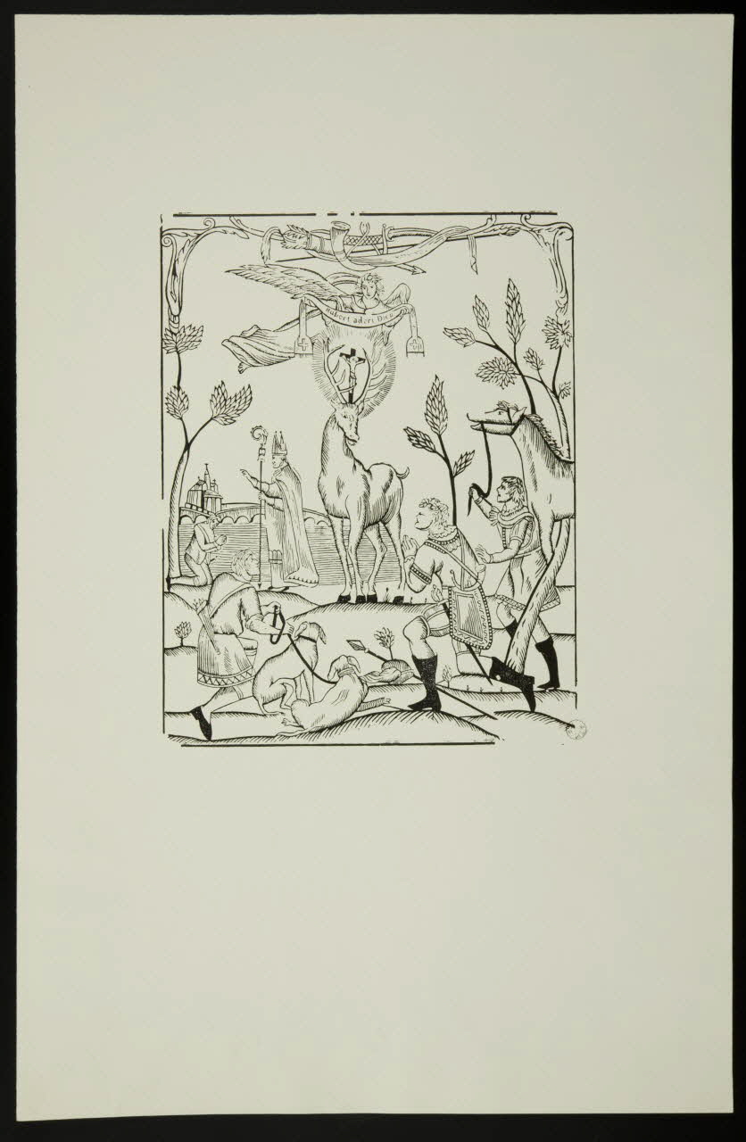 estampe Saint Hubert 1960.11.4 Photo