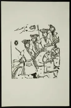 estampe Quatre gardes du corps 1960.11.9  Photo