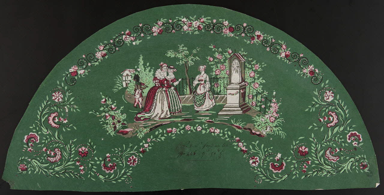 dessin Femmes se promenant 1960.112.14 Photo