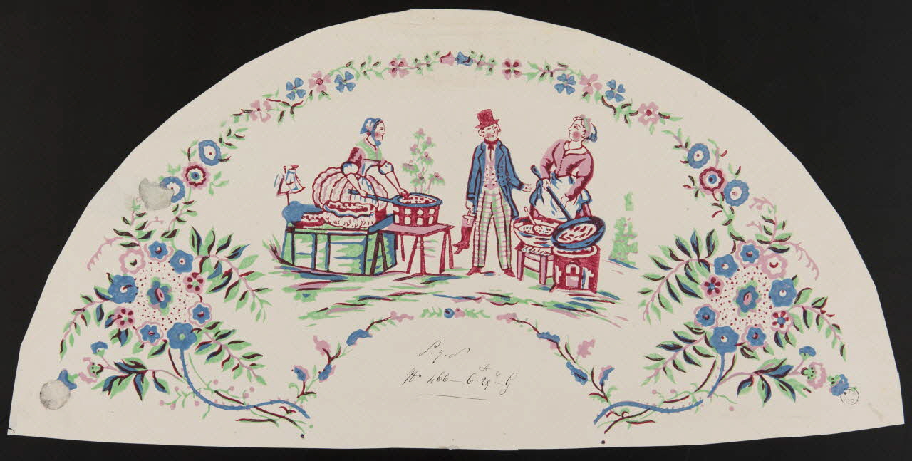 dessin Fête à la campagne 1960.112.27 Photo