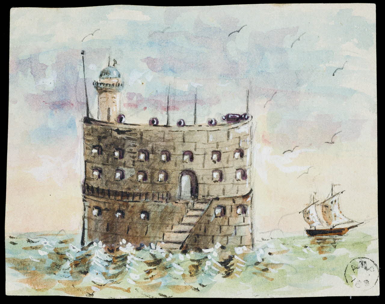 dessin Souvenir de captivité 1960.115.12 Photo