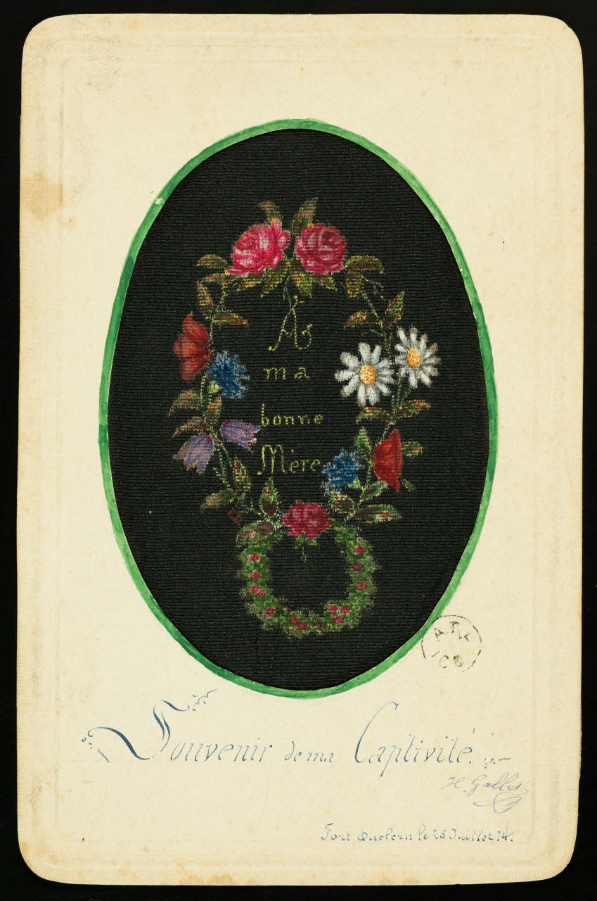 Gallet Hippolyte dessin Souvenir de ma Captivité 1874 1960.115.19 Photo