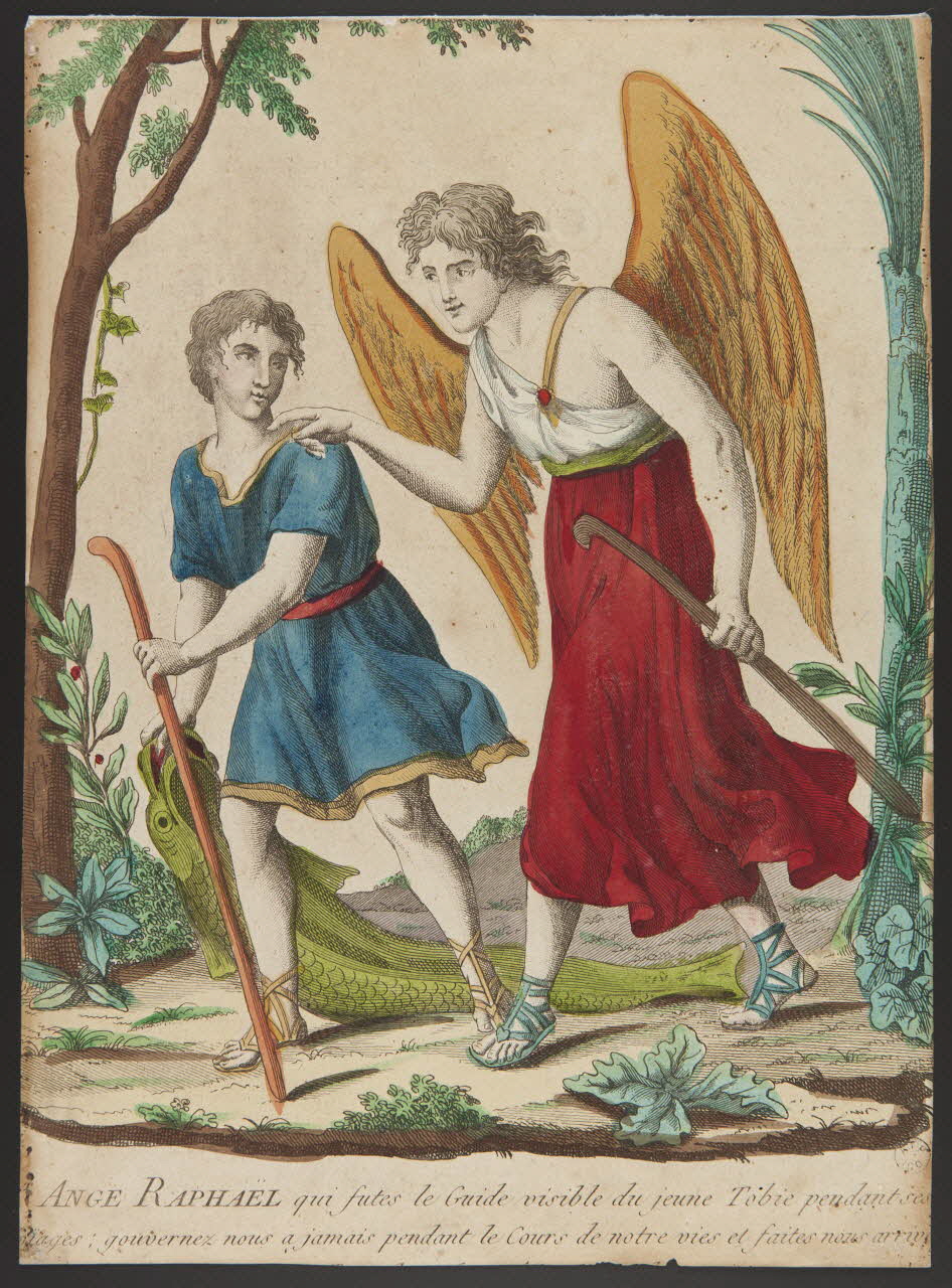 estampe ANGE RAPHAEL 1960.136.6 Photo