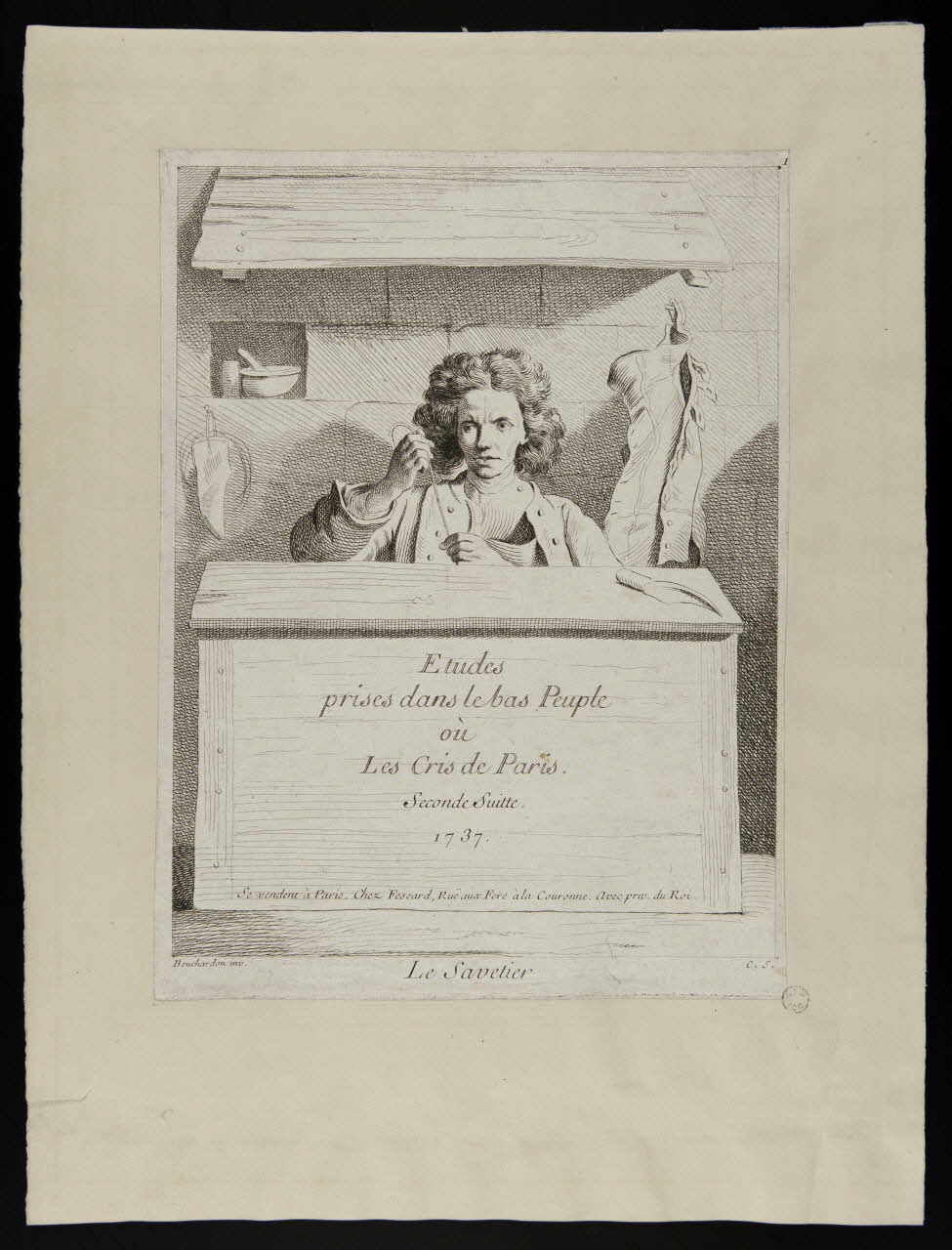 estampe Le Savetier 1960.147.114 Photo