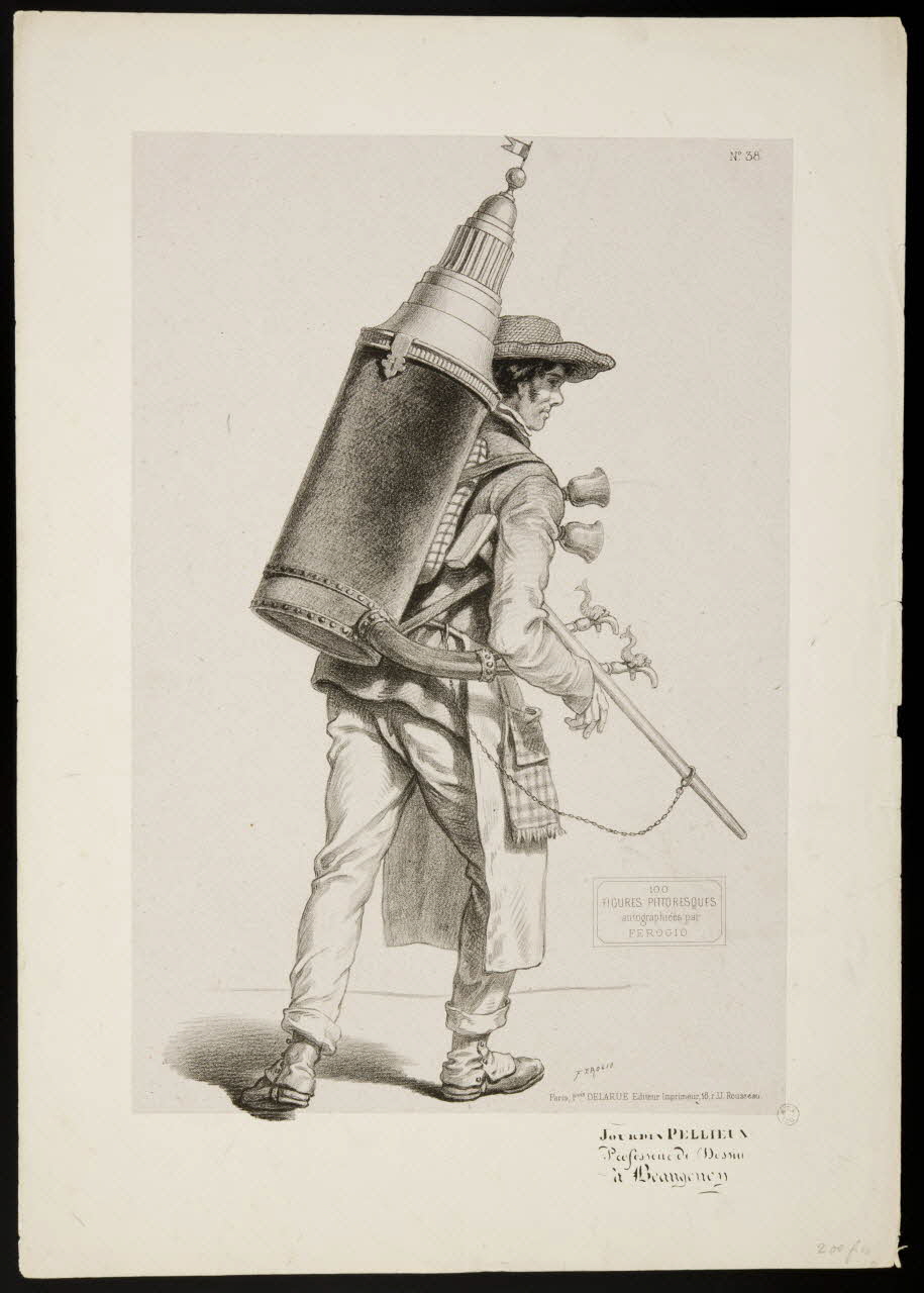 estampe Métier ambulant 1960.147.117 Photo