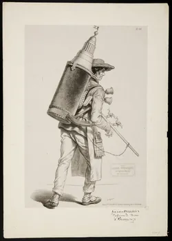 estampe Métier ambulant 1960.147.117  Photo