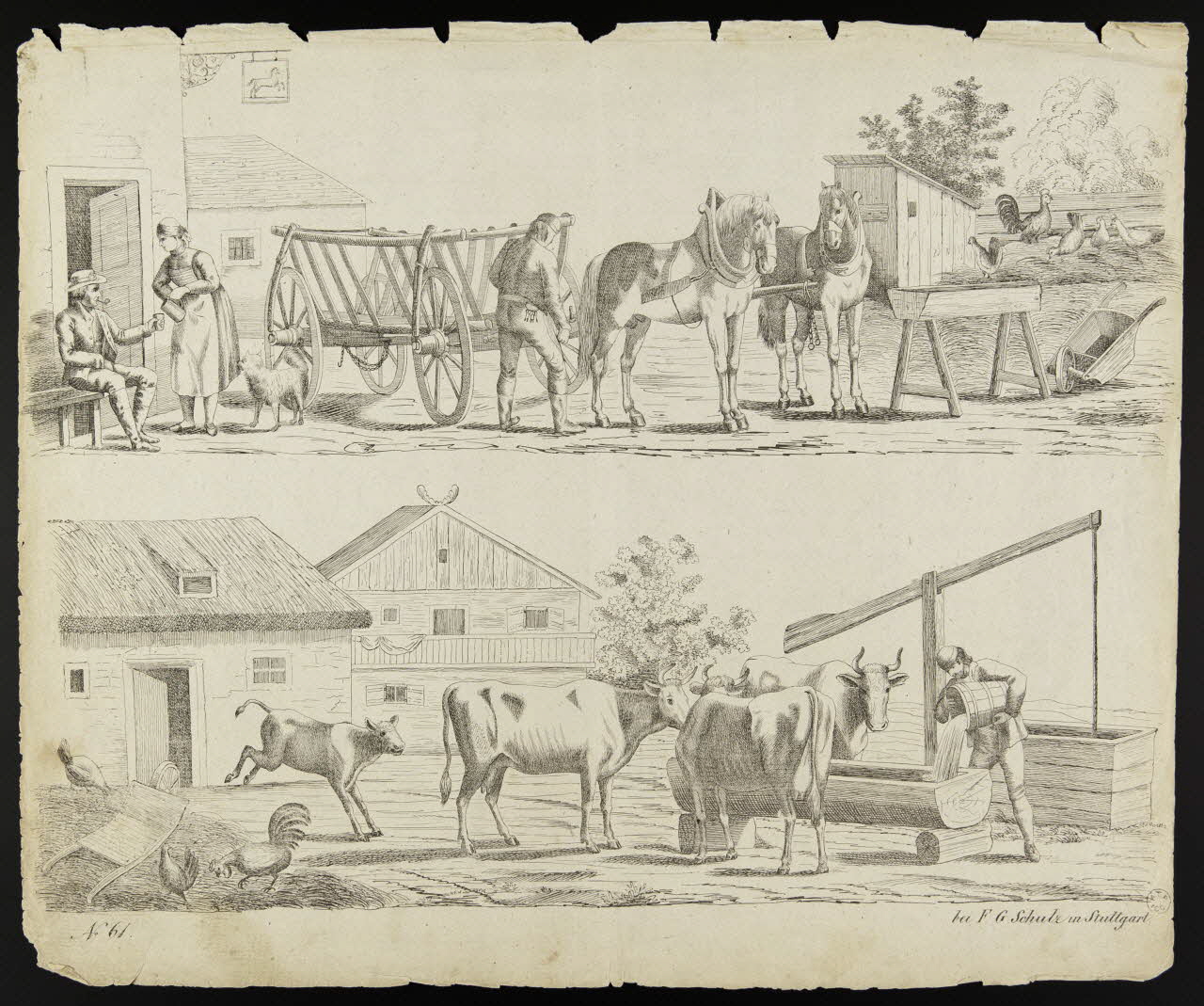 estampe Scènes paysannes 1960.147.122 Photo