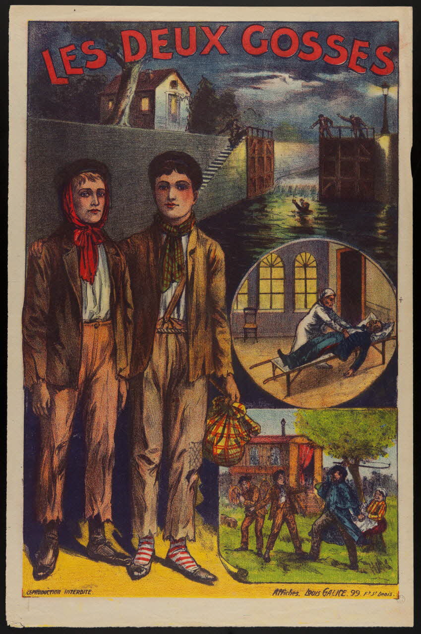 affiche LES DEUX GOSSES 1960.147.28 Photo